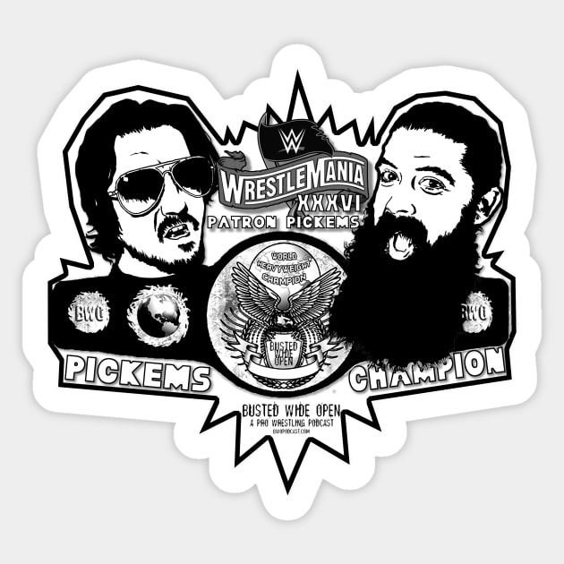 BWO WM36 Champ Sticker by orbitaljigsaw